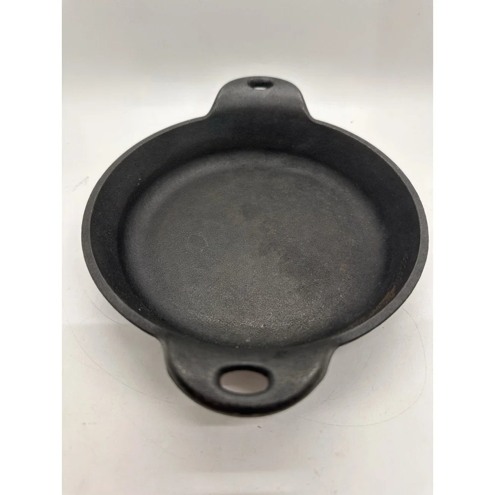 Lodge Heat Treated Cast Iron Round Mini Server 14oz Dual‎ Handle Pan